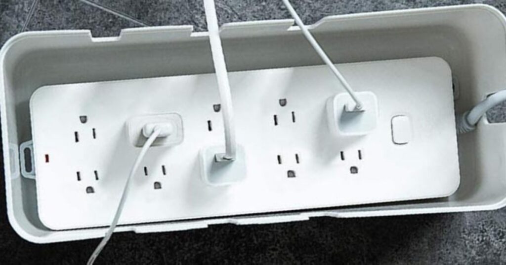 Cable Management Box for Power Strips